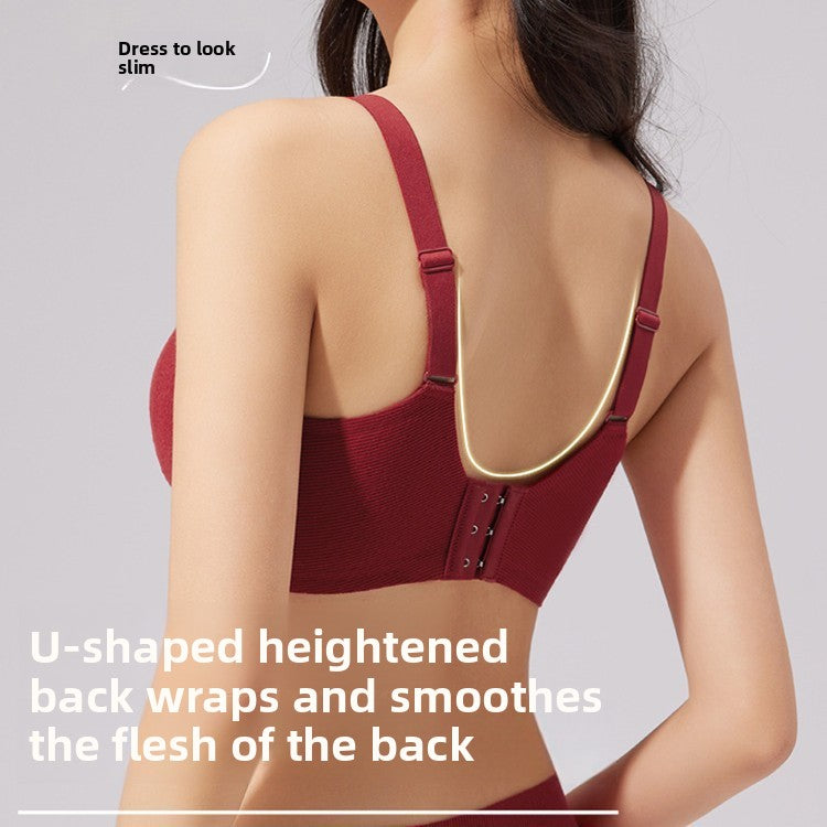 Seamless Wire-Free Push-Up Bra