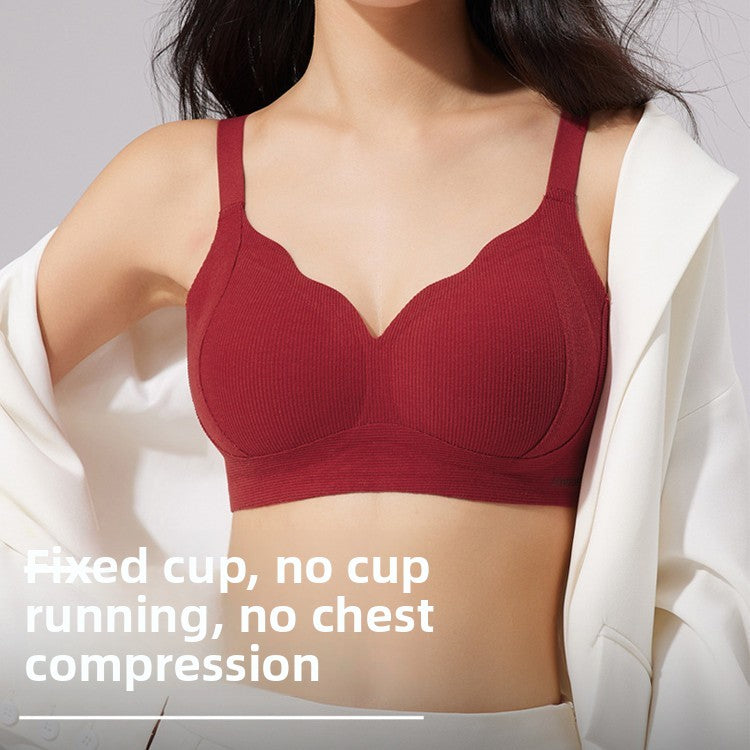 Seamless Wire-Free Push-Up Bra