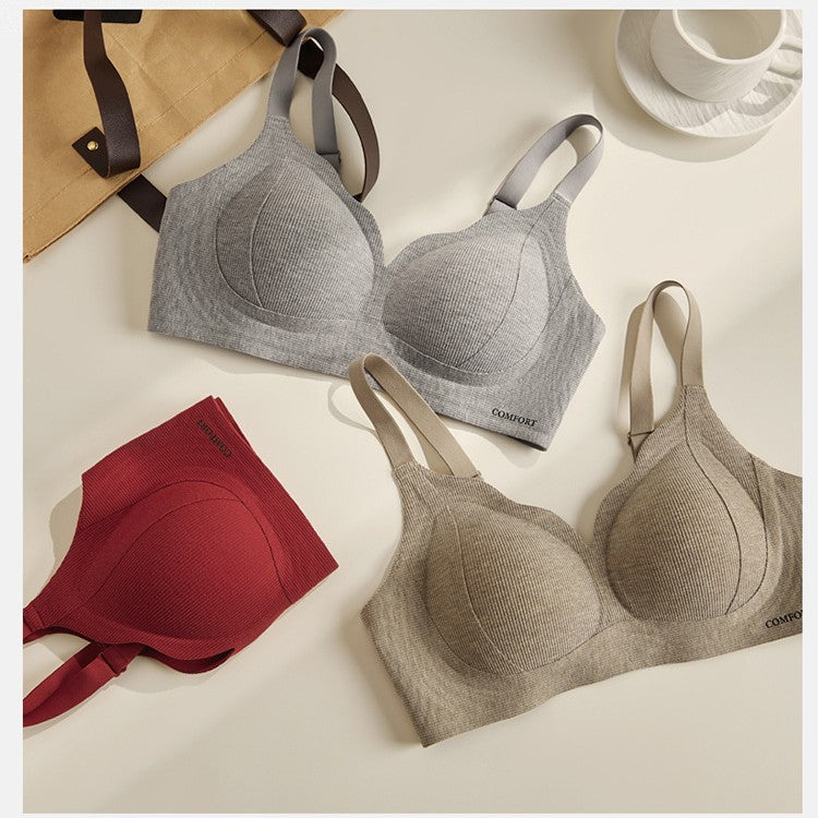 Seamless Wire-Free Push-Up Bra