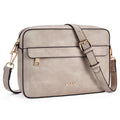 Telena Crossbody Bags for Women Leather Crossbody Purses Shoulder Handbag with Adjustable Wide Strap