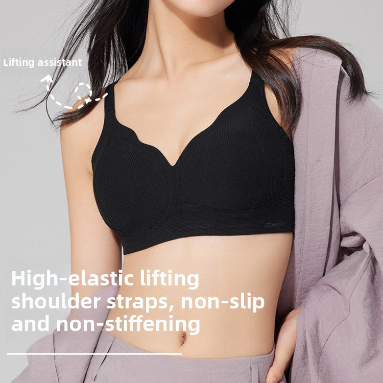 Seamless Wire-Free Push-Up Bra